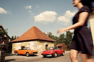 Alfa Spider 1750 Veloce und Fiat 124 Sport Spider