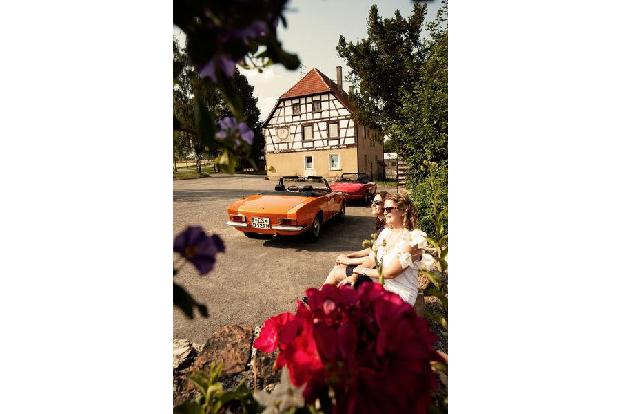 Alfa Spider 1750 Veloce, Fiat 124 Sport Spider, Heckansicht