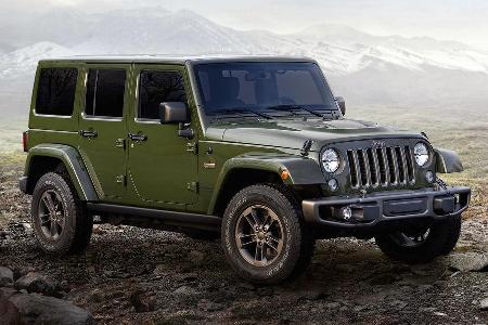 Jeep Wrangler 75th Anniversary Autosalon Genf 2016