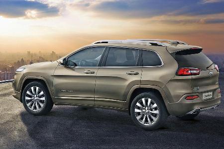 Jeep Cherokee Overland Autosalon Genf 2016