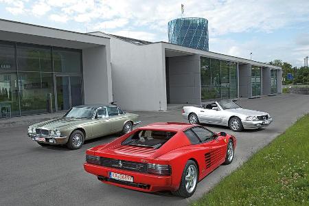 Daimler Double Six, Ferrari 512 TR, Mercedes SL 600
