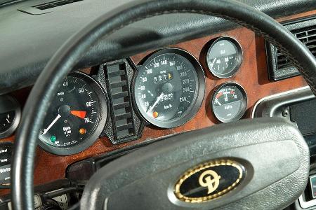 Daimler Double Six, Lenkrad, Detail