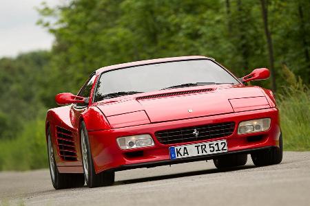 Ferrari 512 TR, Frontansicht