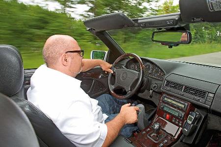 Mercedes-Benz SL 600, Cockpit, Fahrersicht