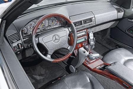 Mercedes-Benz SL 600, Cockpit, Lenkrad