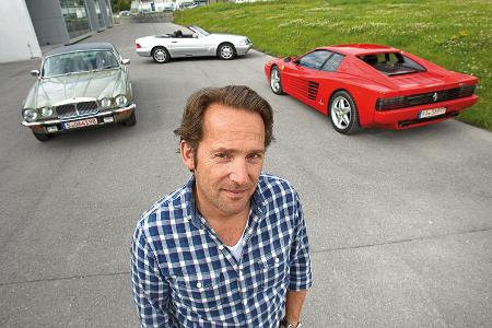 Daimler Double Six, Ferrari 512 TR, Mercedes SL 600, Michael Schrder