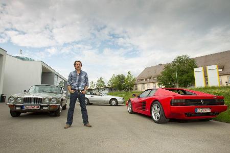 Daimler Double Six, Ferrari 512 TR, Mercedes SL 600, Michael Schrder