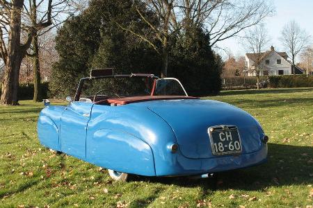 Fiat 1500 Ghia, Heckansicht