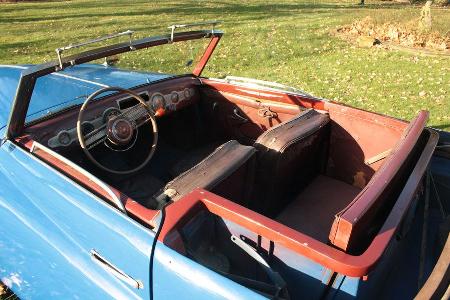 Fiat 1500 Ghia, Innenraum