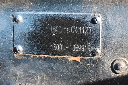 Fiat 1500 Ghia, Plakette