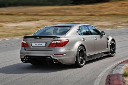 TMG-Lexus TS 650, Frontansicht, Kurvenfahrt TMG-Lexus TS 650, Frontansicht, Kurvenfahrt