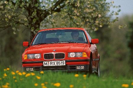 BMW 3er-Reihe E36, Frontansicht