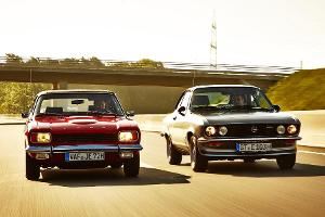 Opel Manta A gegen Ford Capri Serie 1
