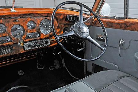Rolls-Royce Silver Cloud II, Cockpit, Lenkrad