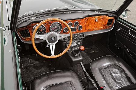 Triumph TR 4A, Cockpit