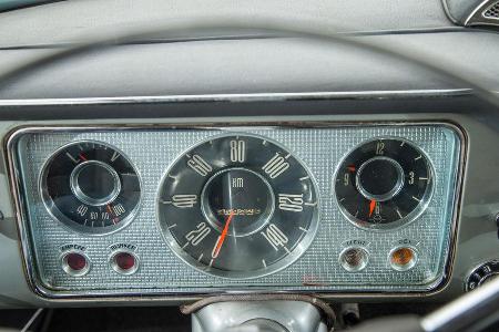 Opel Kapitn, Modell 1956, Rundinstrumente