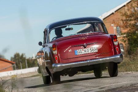 Opel Kapitn, Modell 1956, Heckansicht