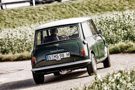Morris Mini Cooper S, Heckansicht