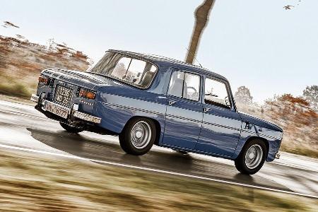 Renault 8 Gordini 1300, Seitenansicht