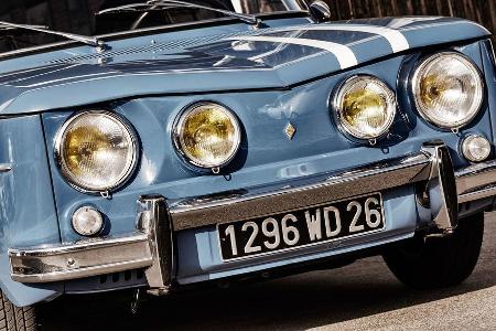 Renault 8 Gordini 1300, Frontscheinwerfer