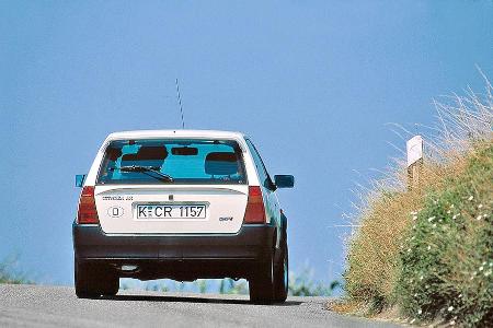 Citron AX GTi, Heckansicht