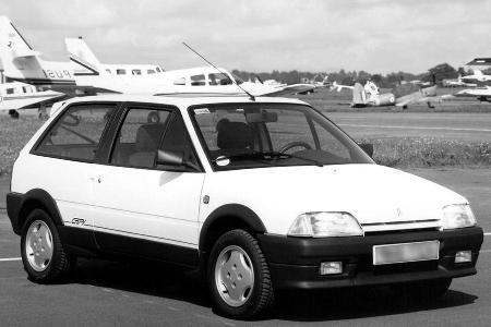 Citron AX GTi, Heckansicht