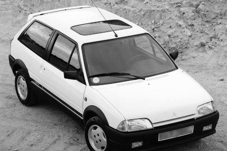 Citron AX GTi, Heckansicht