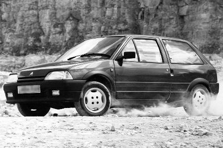 Citron AX GTi, Heckansicht