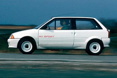Citron AX GTi, Heckansicht