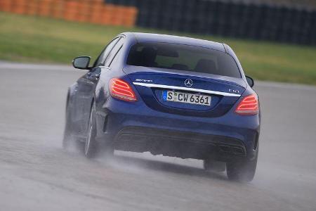 Mercedes-AMG C63, Heckansicht