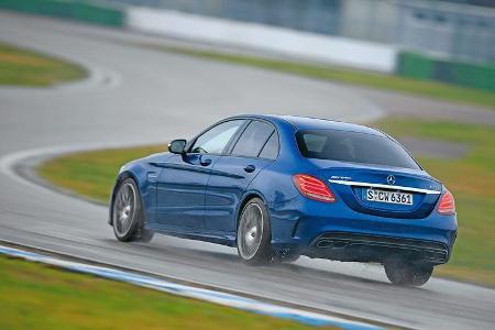 Mercedes-AMG C63, Heckansicht