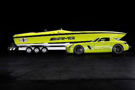 Cigarette AMG Electric Drive concept