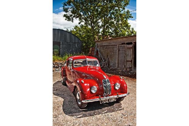 Bristol 400, Frontansicht