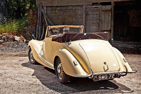 Bristol 400, Heckansicht