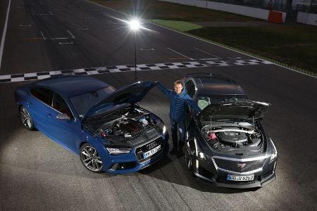 Audi RS 7 Sportback Performance, Cadillac CTS-V, Motoren