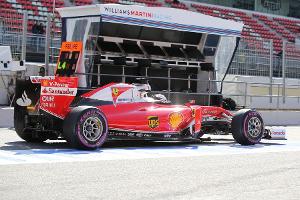 Kimi Rikknen - Ferrari - Formel 1-Test - Barcelona - 25. Februar 2016