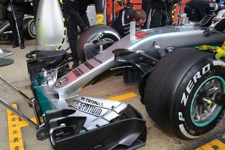 Lewis Hamilton - Mercedes - Formel 1-Test - Barcelona - 25. Februar 2016