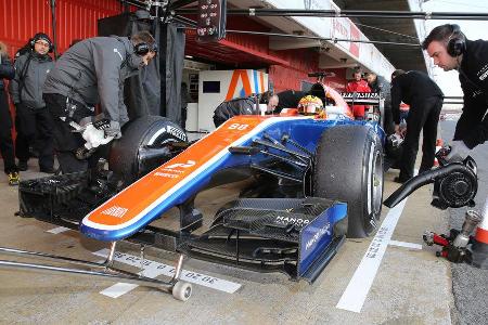 Rio Haryanto - Manor Racing - Formel 1-Test - Barcelona - 25. Februar 2016