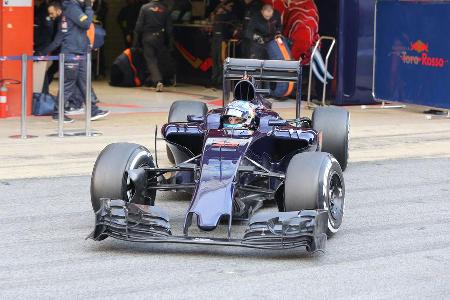 Max Verstappen - Toro Rosso - Formel 1-Test - Barcelona - 25. Februar 2016