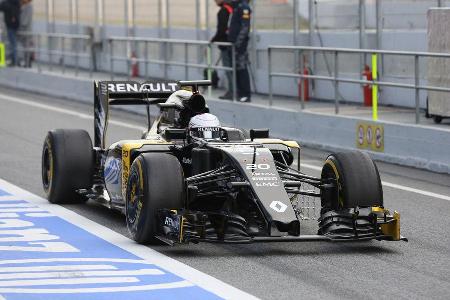 Kevin Magnussen - Renault F1 - Formel 1-Test - Barcelona - 25. Februar 2016