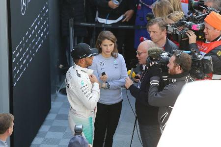 Lewis Hamilton - Mercedes - Formel 1-Test - Barcelona - 25. Februar 2016