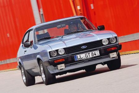 Ford Capri 2.8i, Frontansicht