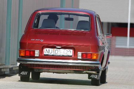 VW 411 LE, Heckansicht