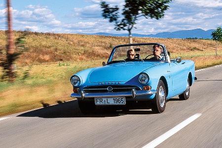 Sunbeam Alpine Serie I, Frontansicht