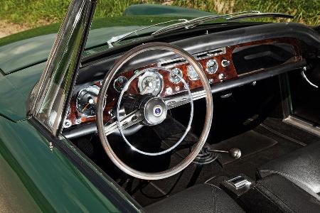 Sunbeam Alpine, Lenkrad, Cockpit