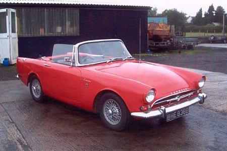 1964er Sunbeam Alpine Series IV Roadster