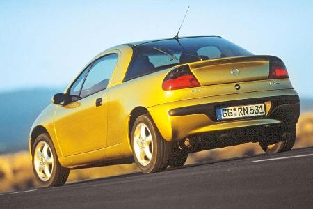 Opel Tigra 1.6i 16V, Heckansicht