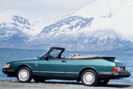 Saab 900 Cabriolet, Seitenansicht