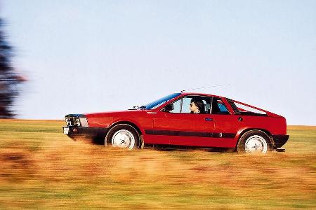 Lancia Beta Montecarlo, Seitenansicht