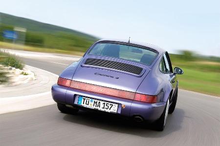 Porsche 964, Heckansicht